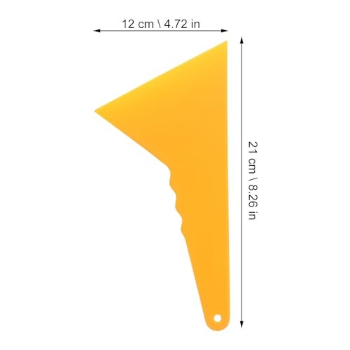 Uonlytech 6pcs Car Scraper Window Decals Car Film Squeegee Vehicle Wrap Window Tint Film Auto Film Squeegee Car Film Squeegee Car Window Tint Scraper Pp Triangle Wallpaper - Image 2