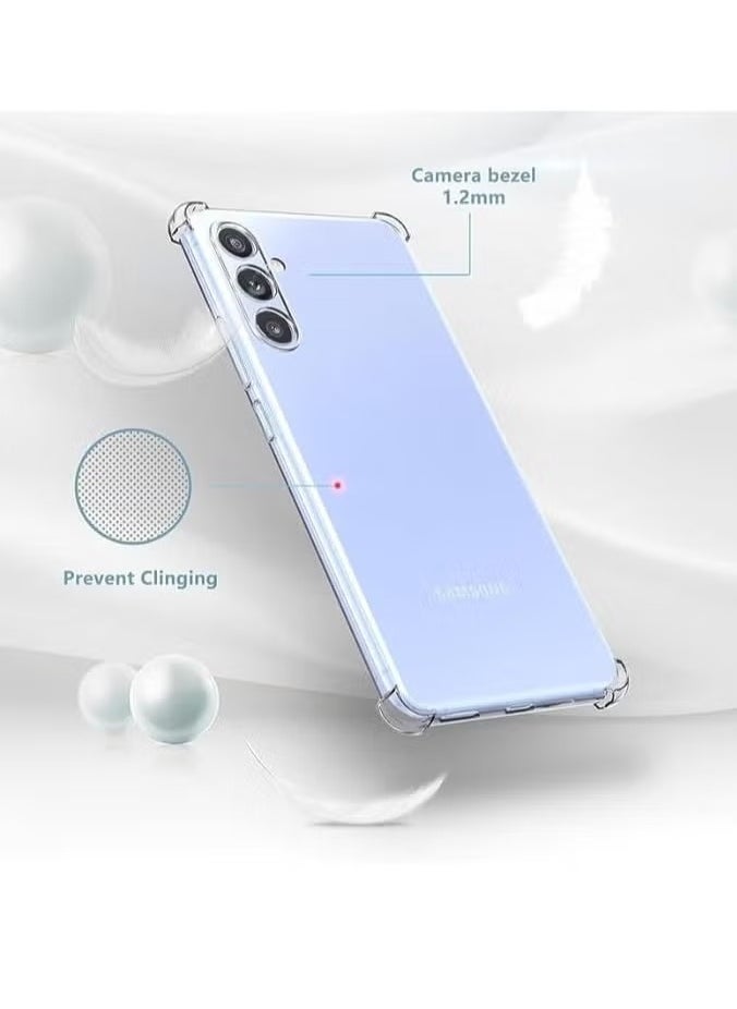 Samsung Galaxy A16 Case Cover – Crystal Clear Soft TPU Anti-Scratch Shockproof Bumper Protective Case for Samsung Galaxy A16 6.7 inch