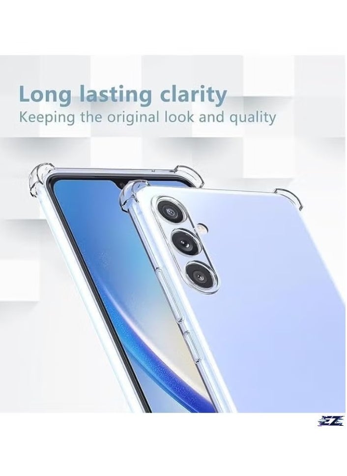 Samsung Galaxy A16 Case Cover – Crystal Clear Soft TPU Anti-Scratch Shockproof Bumper Protective Case for Samsung Galaxy A16 6.7 inch
