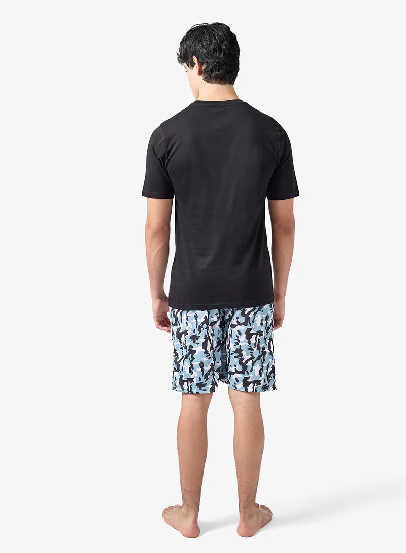 Seventy Five Nightwear T-Shirt & Shorts Sets