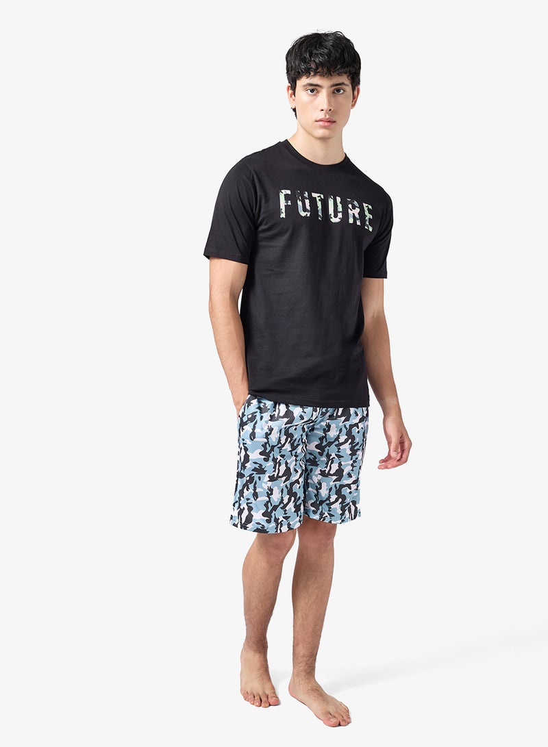 Seventy Five Nightwear T-Shirt & Shorts Sets - Image 1