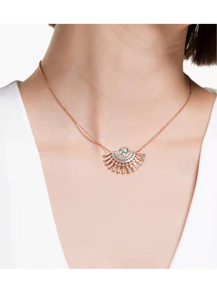 Generic Sparkling Dc Pendant Necklace  - Image 3