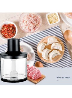 sokany Hand Blender with Two Speed Adjustable 1000 Watt 4-in-1 Stainless Steel Blades Ergonomic handle with Chopper, Whisk, 700ml Mixing Beaker, Detachable Electric Stick Blender Set  - Image 5