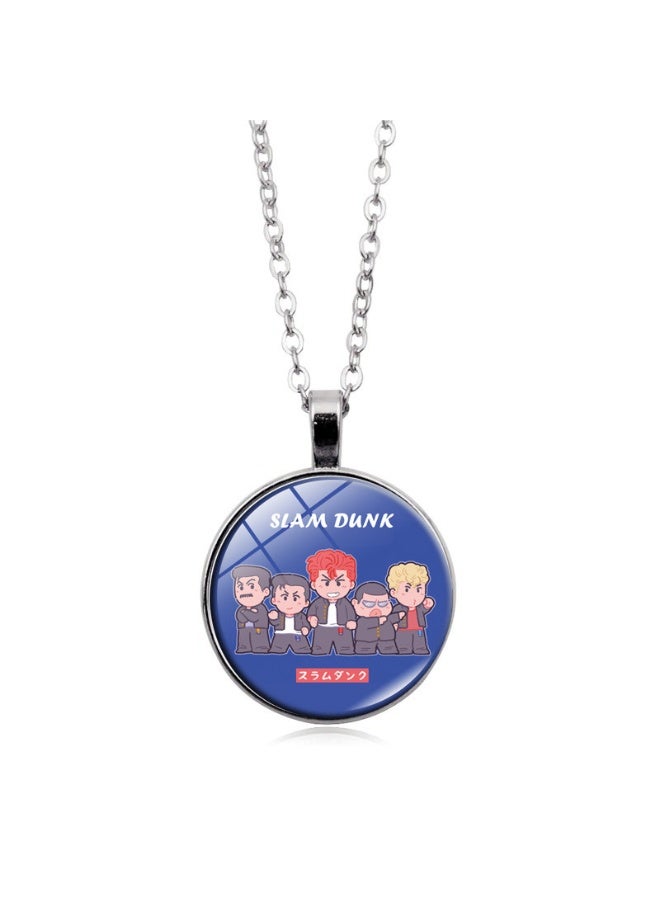 KUYING New Slam Dunk Pendant Sweater Chain Jewelry 