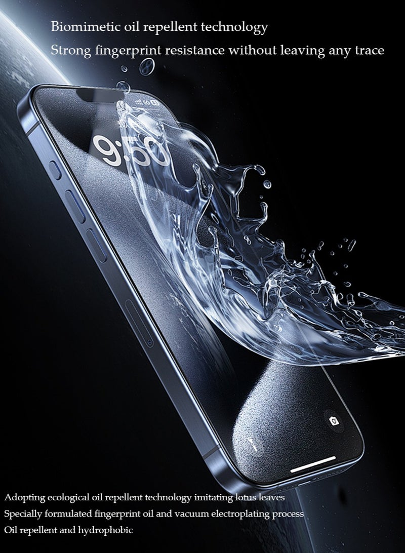 SNBFA 3 PCS iPhone 12/12 Pro Screen Protector, 9H Tempered Glass Screen Protector iPhone 12/12 Pro , Case Friendly, Easy Installation,Anti-Scratch Film - Image 2