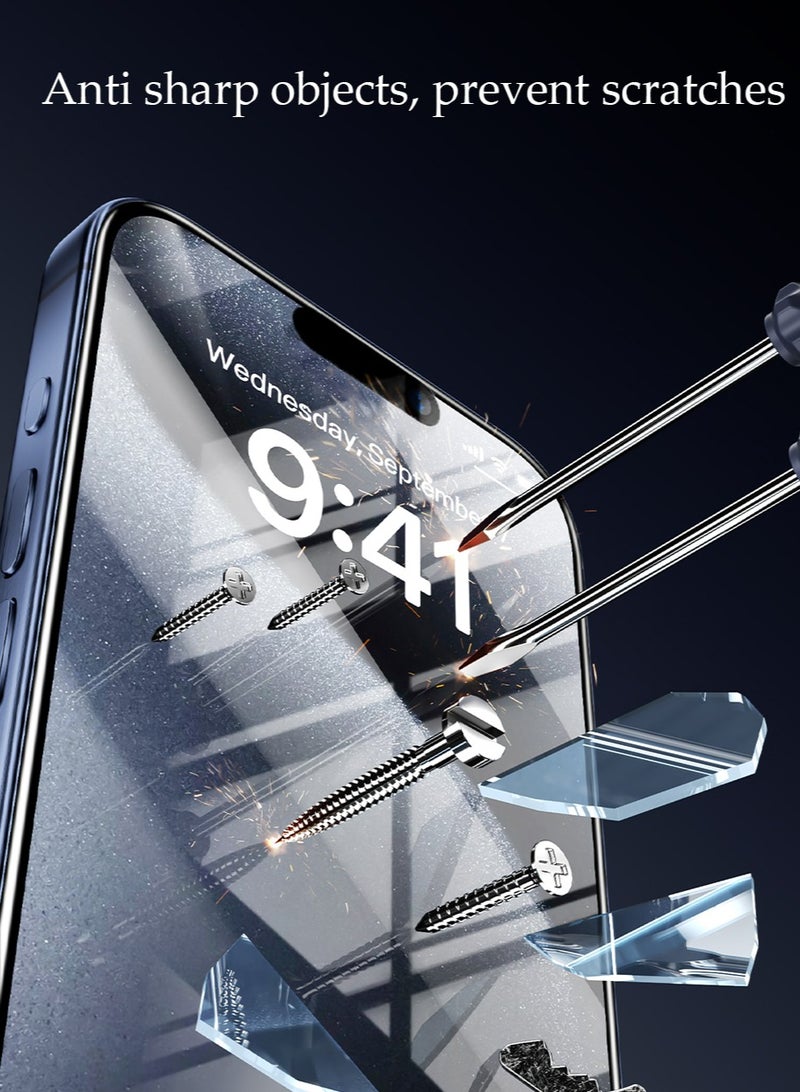 SNBFA 3 PCS iPhone 12/12 Pro Screen Protector, 9H Tempered Glass Screen Protector iPhone 12/12 Pro , Case Friendly, Easy Installation,Anti-Scratch Film - Image 3