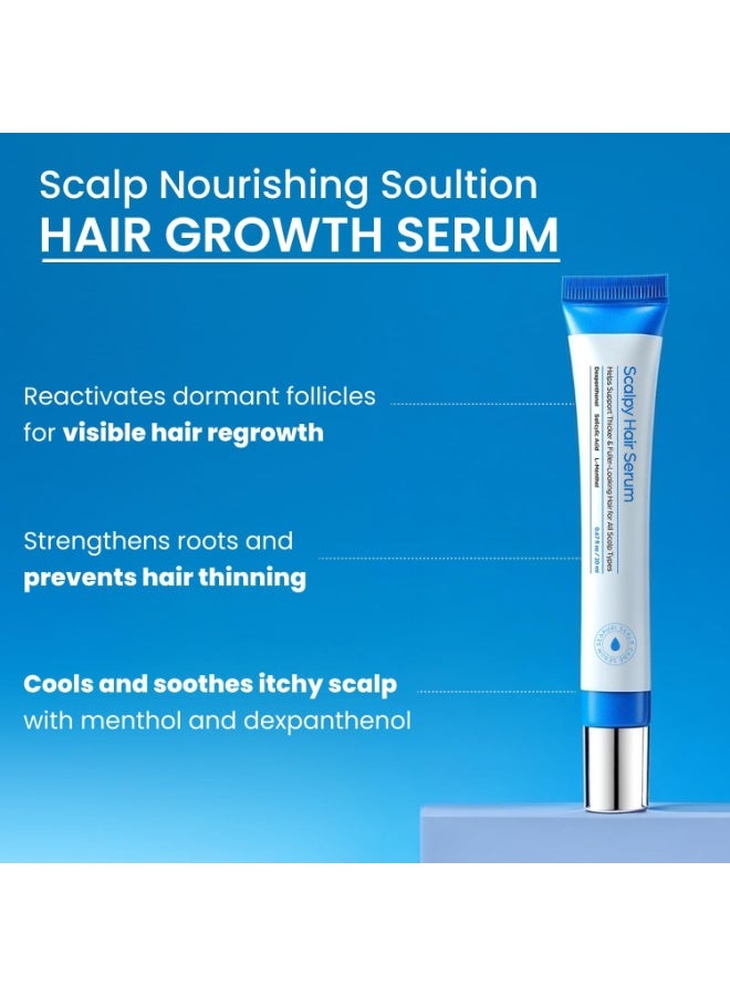 Seapuri سيروم نمو الشعر لزيادة كثافة الشعر وتقليل التساقط | علاج تدليك فروة الرأس | حمض الساليسيليك، المنثول، ديكس بانثينول | غير دهني، خفيف الوزن | تقشير قشرة الرأس - Image 4