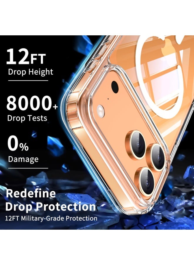 SJet Magnetic Case for iPhone 17 Pro  Magsafe Cover, Shockproof Protection, Anti-Yellow & Anti-Scratch - Image 4