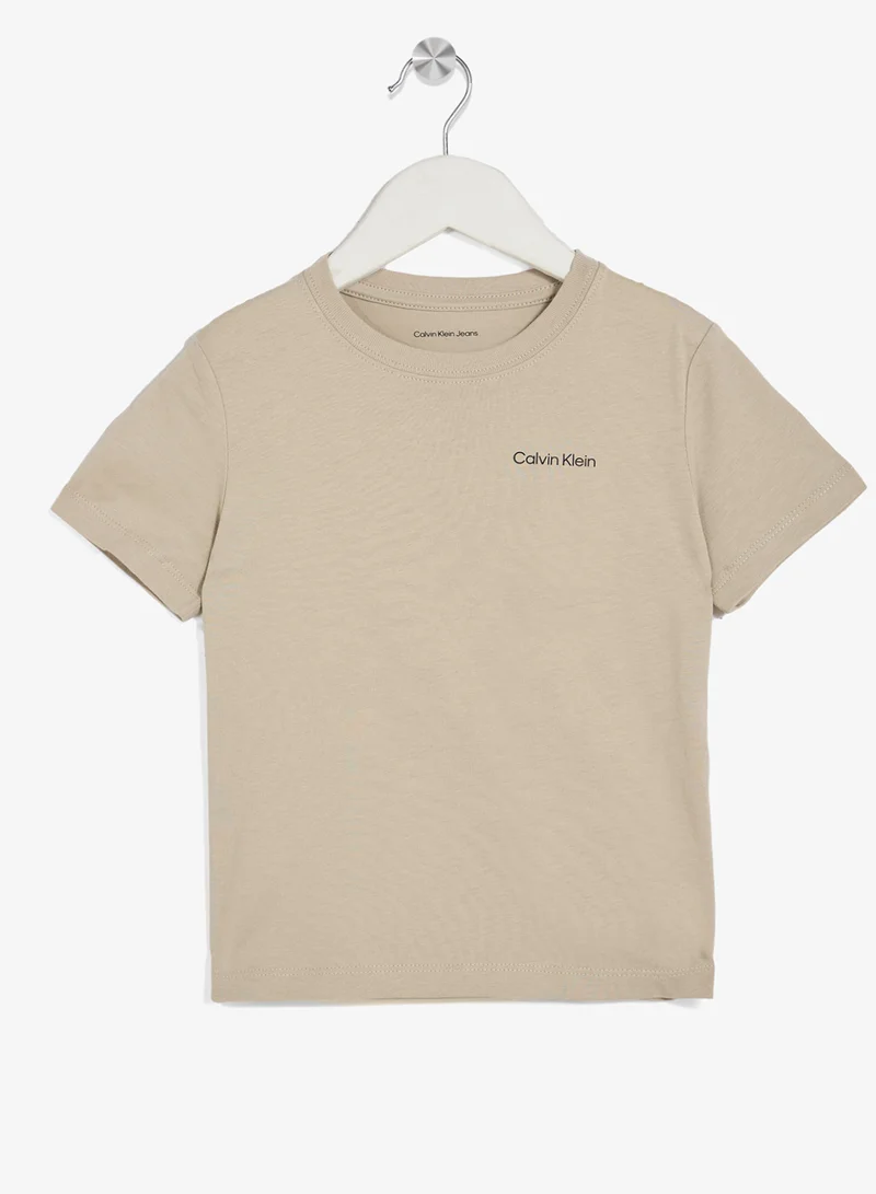 Calvin Klein Jeans Youth Logo Crew Neck T-Shirt