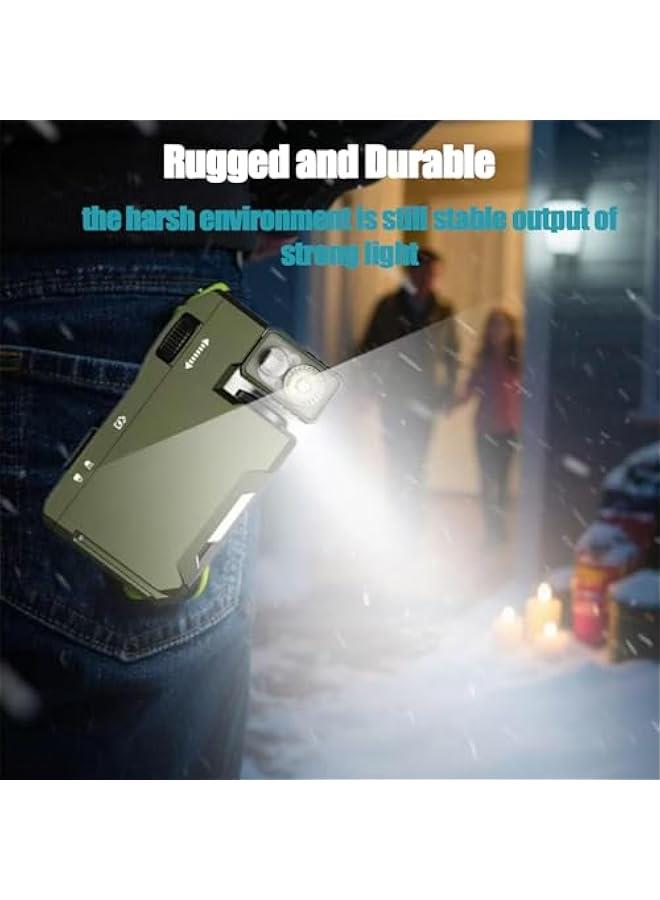 G5 EDC Light 400 Lumens, G5 Premium Pocket-Sized Mini RGB Flashlight, 180° Rotation, Ip68 Waterproof Multi-Mode Magnetic Small Keychain Flashlight for Camping, Emergency (Green)  - Image 5