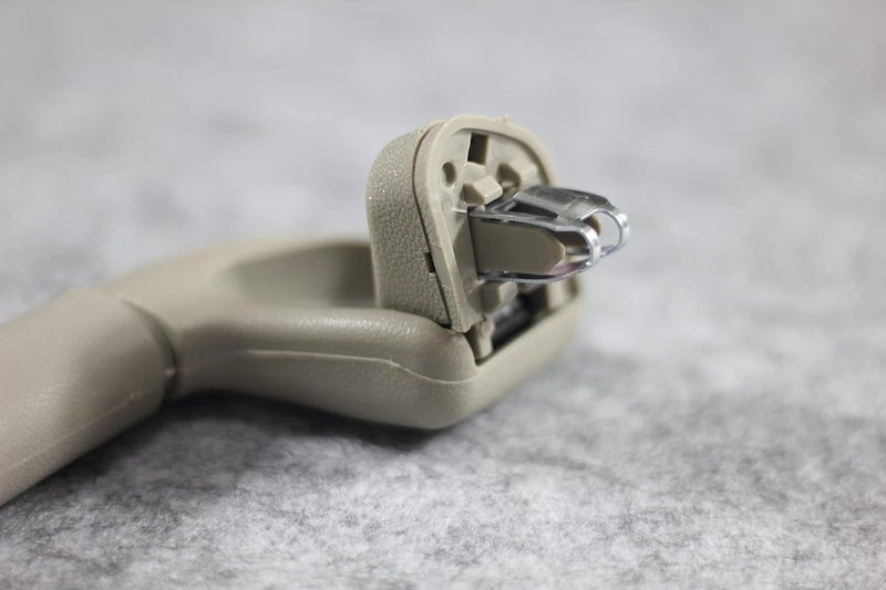 Krobelus Auto Roof Pull Handle Grab Rail Grey with Hook for Toyota Camry 2006 2007 2008 2009 2010 2011 OEM:74610-30240 (Front Right Handrail Without Hook(Gray) 1Pcs) - Image 5