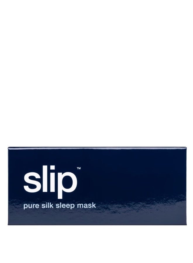 Slip Silk Sleep Mask - Navy - Image 3