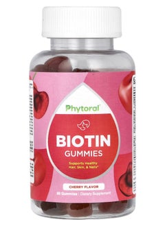 Phytoral Biotin Gummies Cherry  60 Gummies 
