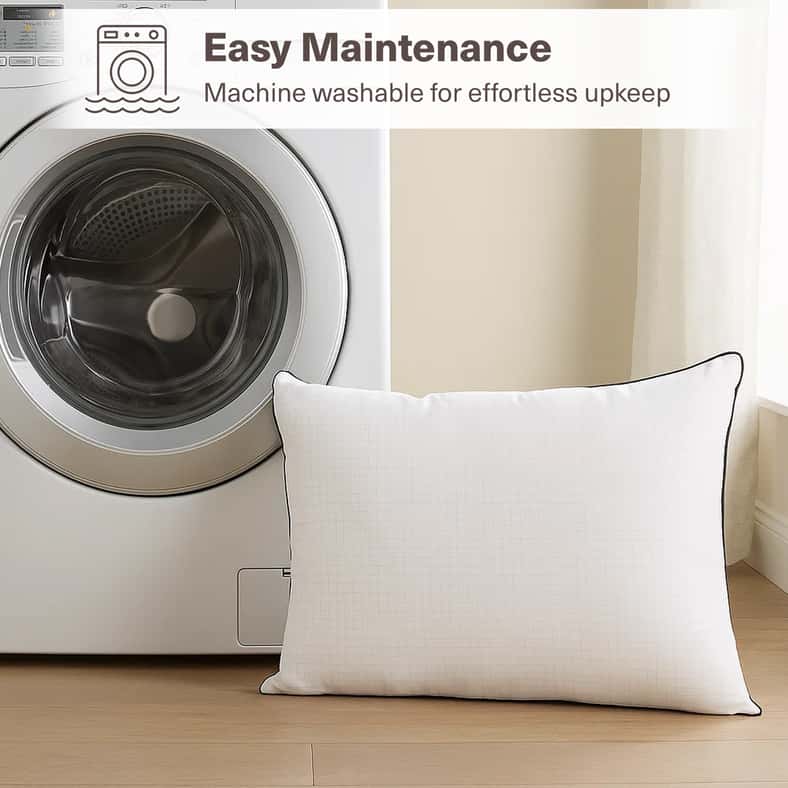 Pan Home وسادة ميلو المضادة للتوتر 50×75 سم - بيضاء - Image 3