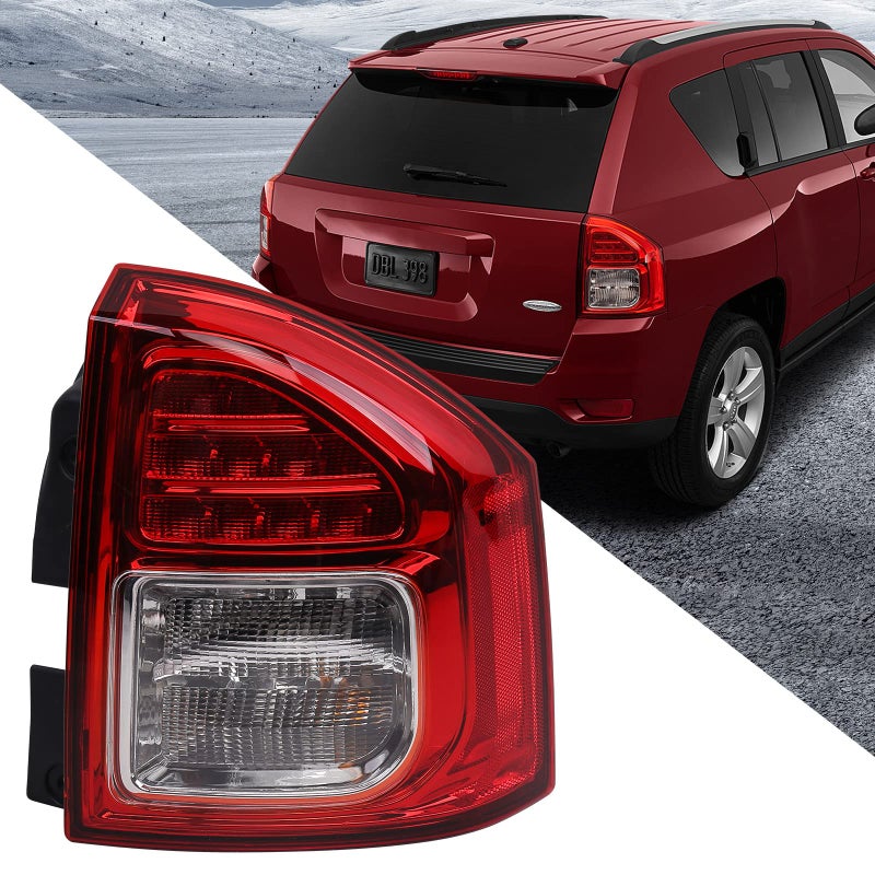 Huray Right Taillight Fit for Jeep Compass 20112013 Passenger Side RH Brake Lamp