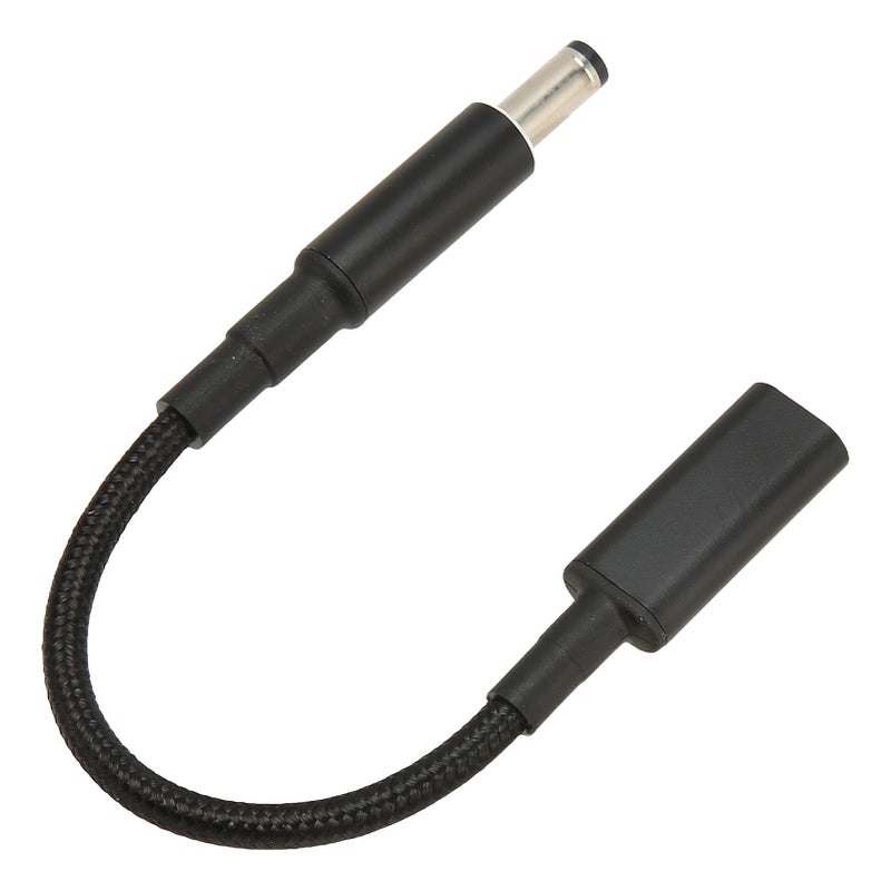 كابل محول USB من النوع C أنثى إلى ذكر 5.5x2.1 مم 100 واط PD شحن سريع - Image 3