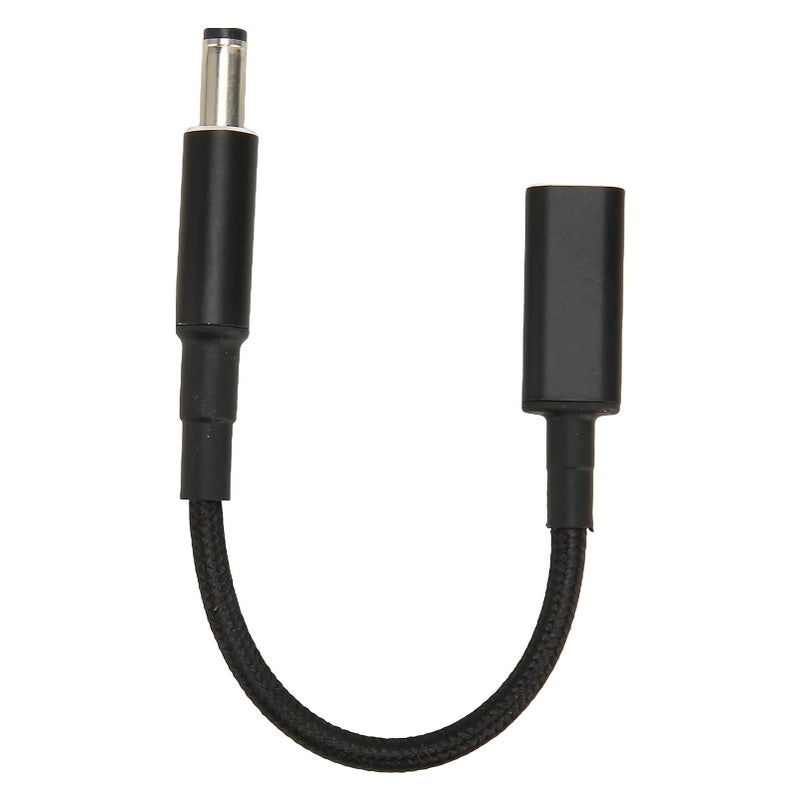 كابل محول USB من النوع C أنثى إلى ذكر 5.5x2.1 مم 100 واط PD شحن سريع - Image 4