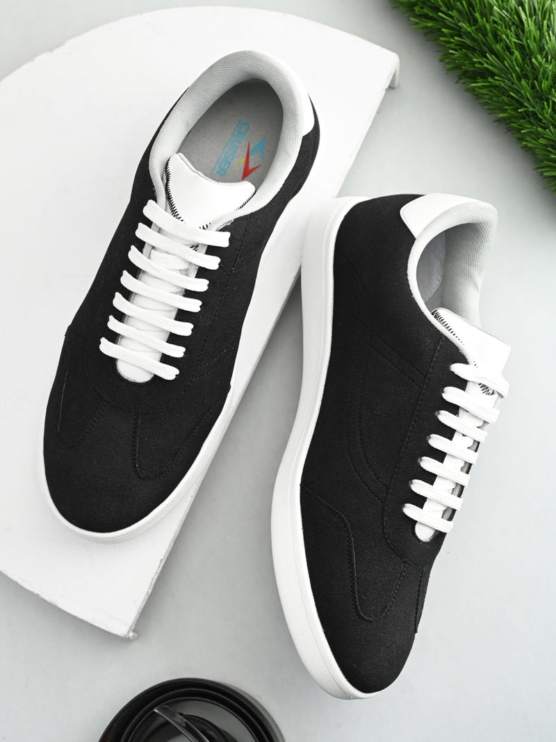 Cruiser Sneaker for Men | Lightweight & Comfortable | Stylish Lace-Up Casual Footwear with Cushioned Insole | Perfect for Versatile Outfits 2641-1 - Image 3