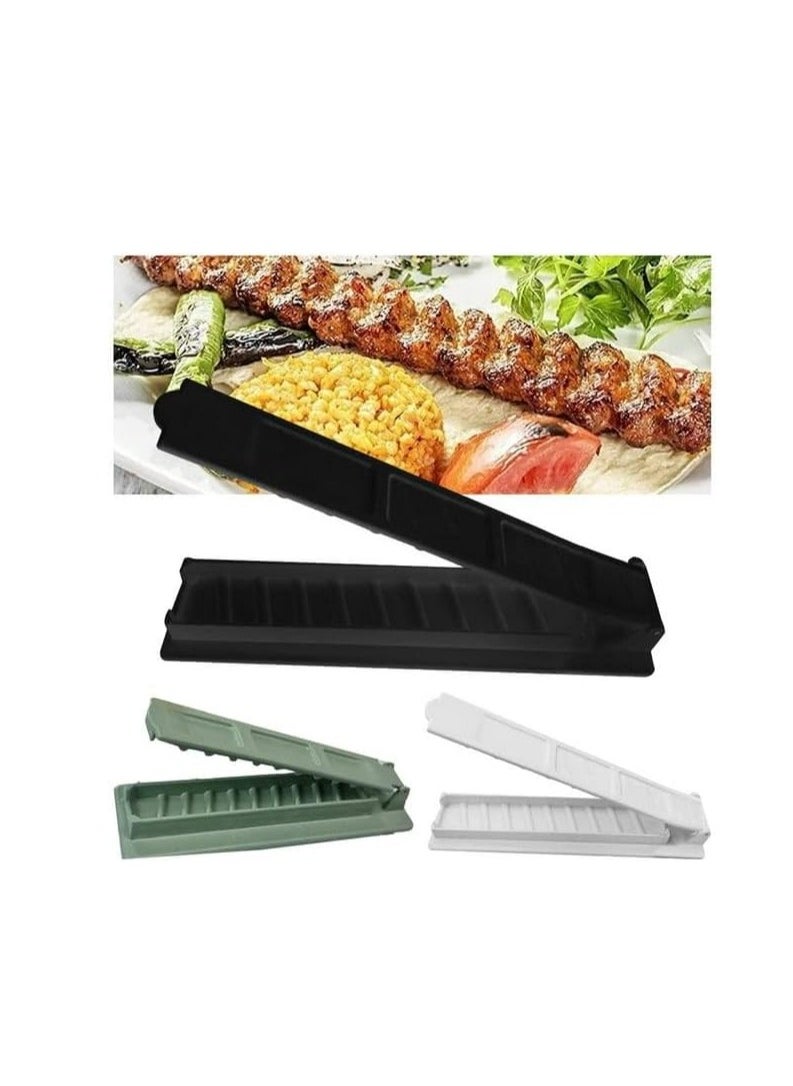 Kebab Maker Plastic Kebab Press| Manual Kabob Mould Foldable Flat Kabobs Skewers Maker for Outdoor Grilling Barbecue Foldable Grill Rack Kebab Brochette Maker for Kitchen Outdoor. - pzsku/Z30B521748135983793F0Z/45/_/1716880498/cd63f88b-978f-40f8-b52b-e861093b1181