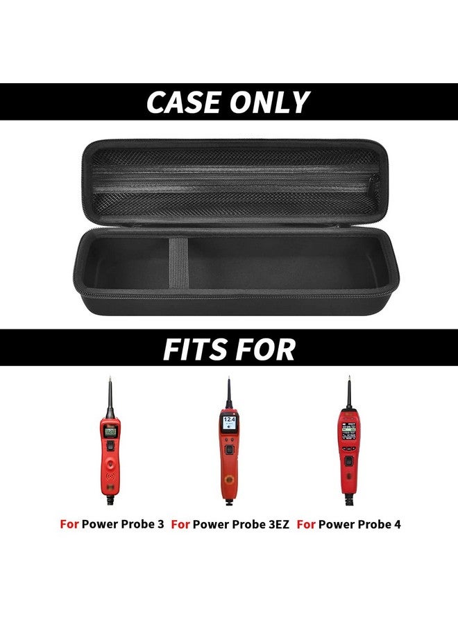 PAIYULE Case Compatible with Power Probe 3 3EZ 4, Circuit Tester Storage Holder, Car Diagnostic Tool Digital Volt Meter Organizer Box Fits Multimeter Test Leads and Adapter (Bag Only)  - Image 2