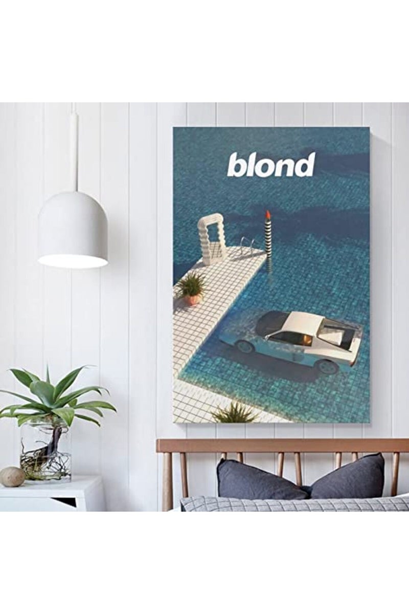 GRYEC Rapper Poster Frank Ocean Poster Decorative Painting Canvas Wall Posters and Art Picture Print Modern Family Bedroom Decor Posters 16x24inch(40x60cm) - Image 5