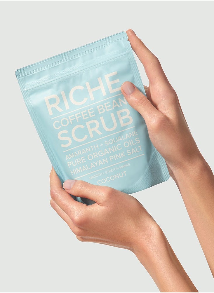 RICHE - Riche Coffee Bean Exfoliating Body Scrub Coconut Flavour for Stretch Marks - Image 1