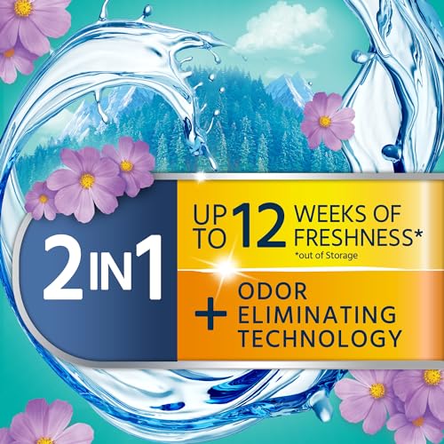 Purex Crystals In-Wash Scent Booster, Fresh Mountain Breeze, 21 oz (Pack of 4), Long-Lasting Freshness & Odor Elimination Technology - Image 3