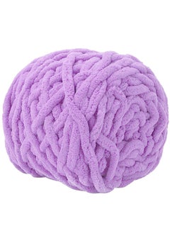 MileMelo 2-Piece Knitting Wool Yarn,Knitting Yarn Coarse Yarn for Crochet, Soft Chunky Yarn for Projects Making Plush Balls Handmade Bags Sweaters Shoes Hats Blankets Scarves Purple  - Image 4