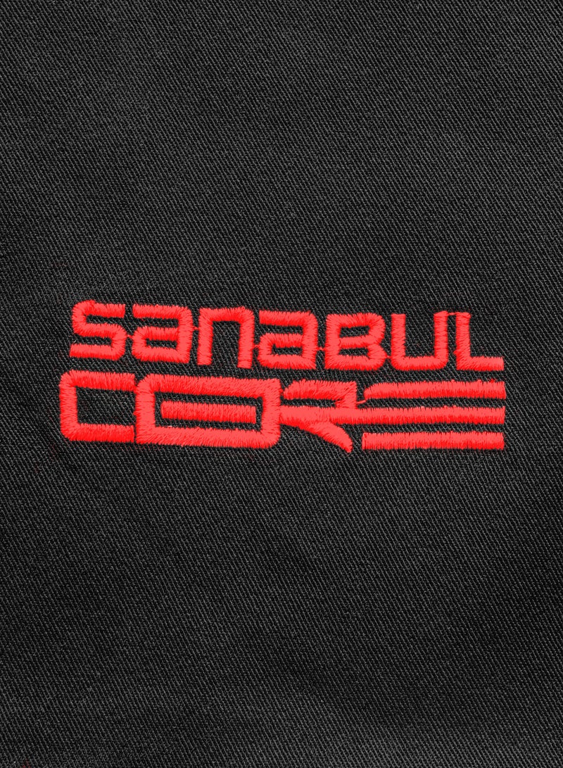 Sanabul  شورتات سانابول الأساسية MMA للرجال ملاكمة بدون جي جيو جيتسو جراپلينغ BJJ شورتات حمراء 2X-LARGE - Image 5