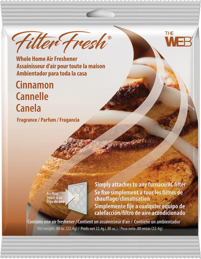 WEB FilterFresh Whole Home Cinnamon Air Freshener 0.8 Ounce (Pack of 1) - Image 1