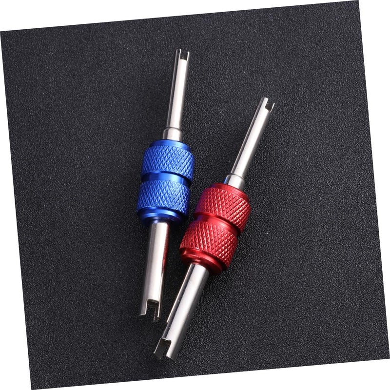 2 Piece Car Tire Valve Stem Core Remover and Installer Tool Set for Cars Trucks SUVs Motorcycles - Image 3