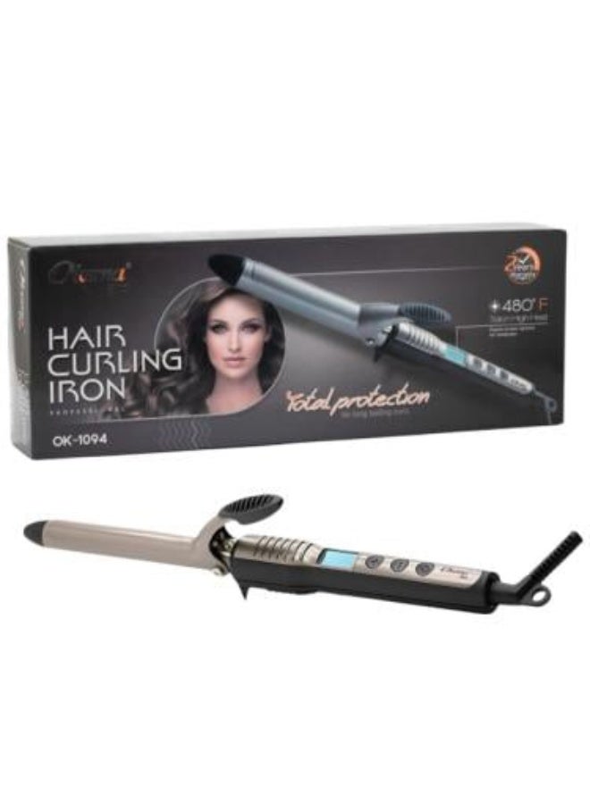 Professional Hair Curling Iron, 19mm