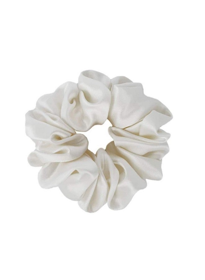 AGASTI Silk Satin Hair Ties Scrunchies, Hair Elastic,Hair band Large Pack of 3 (combo5) - Image 2