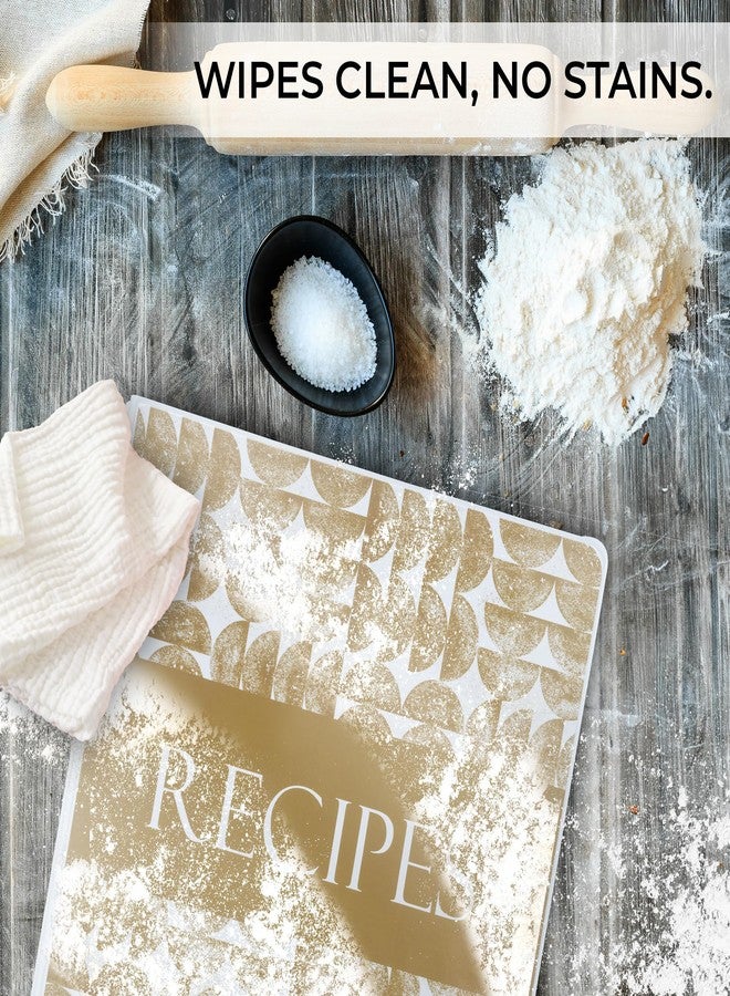 Samsill Recipe Binder Full Page 8.5 x 11 Kit, 1 Inch D-Ring, Textile Design - Image 5