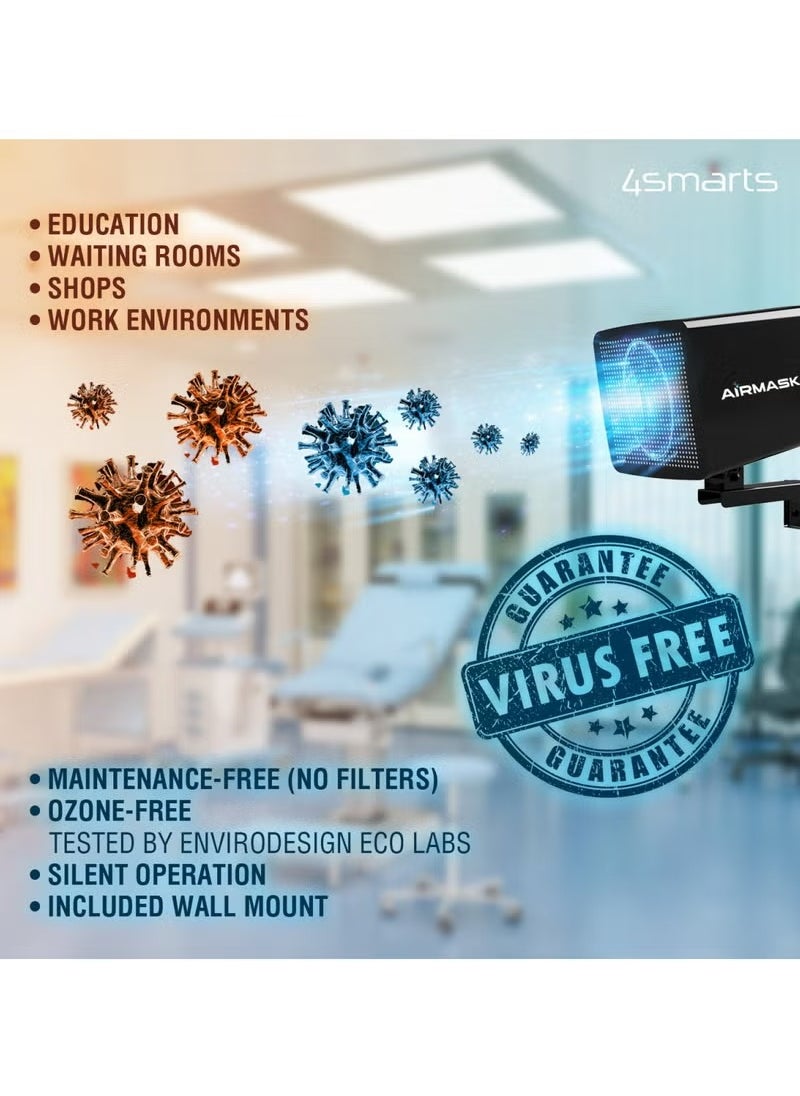 Wolf - Airmask One, Powerful Air Purifier, Government Lab Certified Removal of 99.9% Virus, Bacteria, Pathogens, Allergens & Pollutants, Air Quality Similar to Pollution Free Holiday Destinations WA-1000 - Image 1