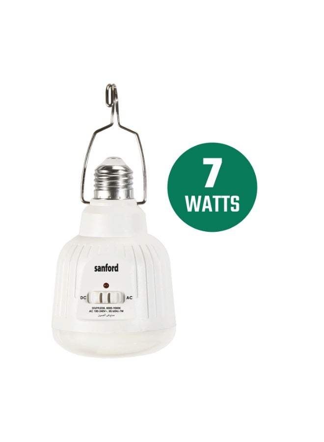 Sanford Rechargeable LED Emergency Bulb, 500 Lumens, AC/DC Working, 1000mAh Battery, B22 Adaptor Included - Image 2