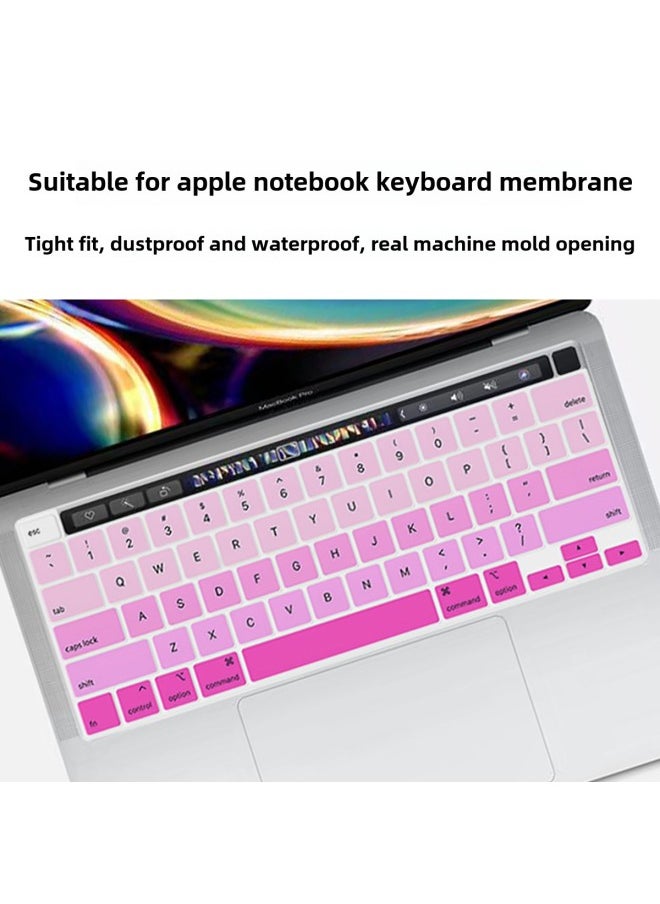 Generic - Suitable For Apple Keyboard Film Mac Book Keyboard Film Apple Silicone Keyboard Sticker Keyboard Protective Film-Color:2020 Air 13(A2179)-Dimensions:Carton Packaging - Image 1