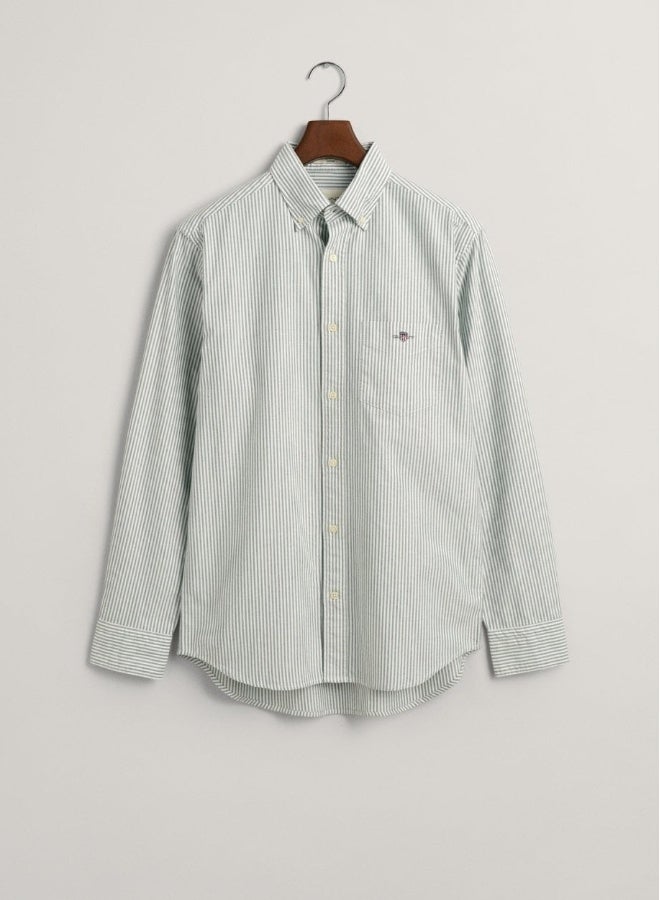 GANT Regular Fit Banker Stripe Oxford Shirt
