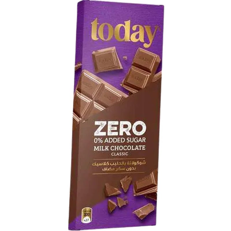 Today Classic Zero Added Sugar Milk Chocolate- 60gms