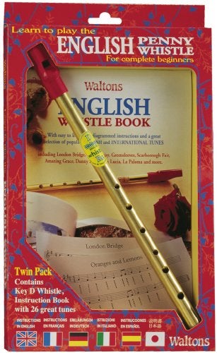 Waltons English Penny Whistle Value Pack - Key of D - Fully Diagrammed Instructions Included - For Beginners - Image 4