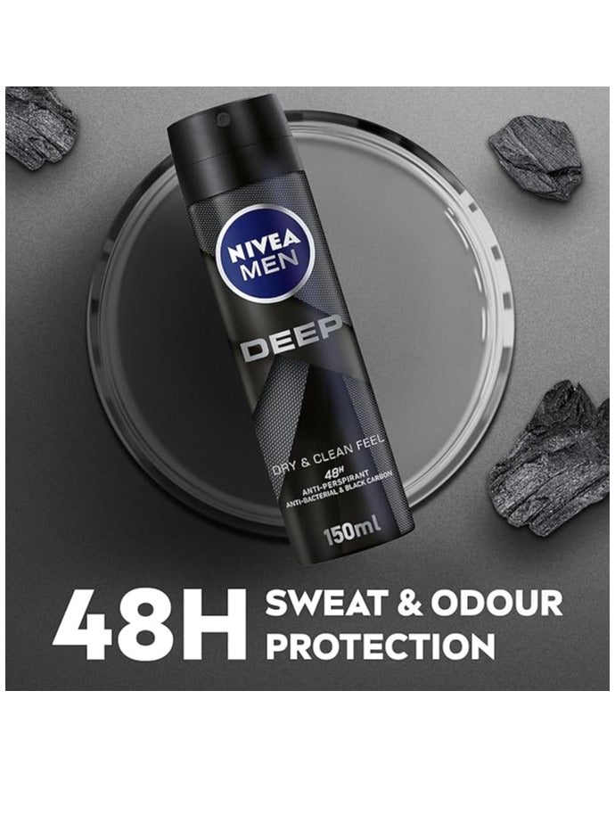 Nivea بخاخ مضاد للتعرق للرجال 150 مل - Image 2