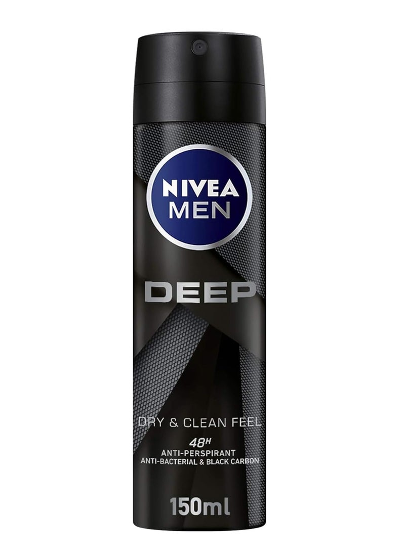 Nivea بخاخ مضاد للتعرق للرجال 150 مل - Image 1