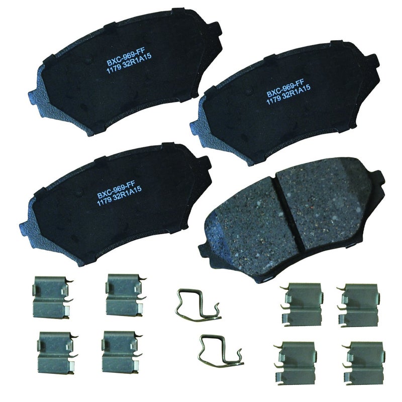 بنديكس وسادات فرامل أمامية سيراميكية Bendix Premium SBC1179 لسيارة Mazda MX-5 (2014-2006) وMX-5 Miata (2015-2006) - Image 1