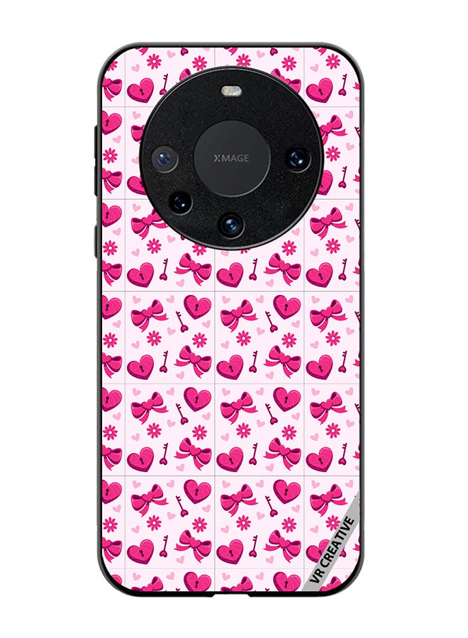 VR CREATIVE Protective Case Cover For Huawei Mate 60 Pro Plus Love Pattern Design Multicolour - Image 1