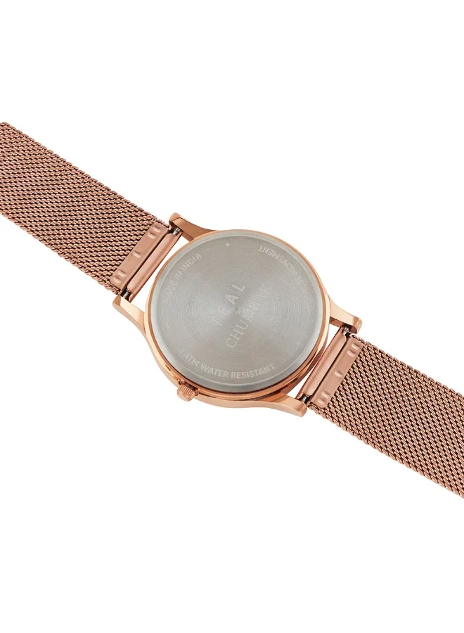 Chumbak TEAL BY CHUMBAK Round Dial Analog Hand Watch for Women