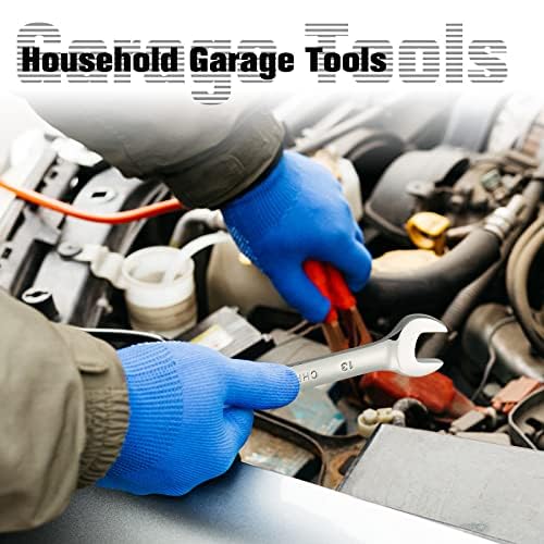 SORAKO Ratcheting Combination Wrench Industrial Grade Cr-V Steel Gear (A-13mm Metric) - Image 3
