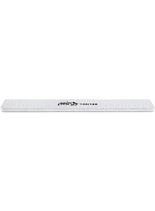 Pana Jumbo Doublesided Emery Nail File For Manicure Pedicure Natural And Acrylic Nails Zebra (Grit 100180) 50 Piece Pack - Image 5