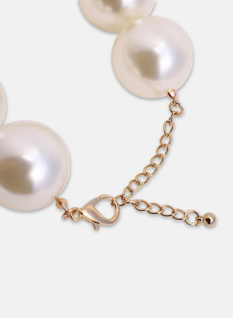 SOHI MajestÃ© Collar Artificial Necklace Jewellery