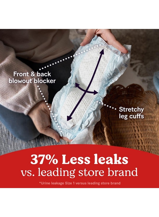 HUGGIES حفاضات هاجيز حجم حديثي الولادة، حفاضات بيبي ليتل سنجلرز، حجم حديثي الولادة (حتى 10 أرطال)، 84 قطعة، قد يختلف التعبئة والتغليف - Image 3