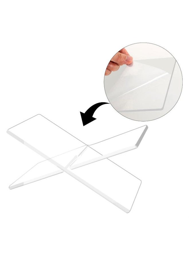 HOMESTAR Acrylic Book Stand, Functional Clear Extra Thick Acrylic Book Display Stand, Book Stand for Reading, Book Holder for Open and Closed Books - Image 5